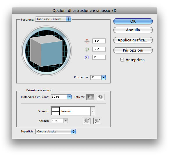 creare oggetti 3d adobe illustrator grafica tridimensionale