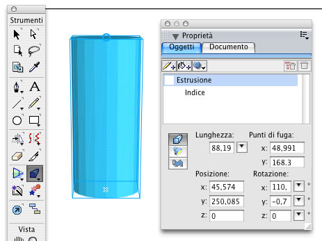 Tutoria estrusione oggetti 3d freehand mx
