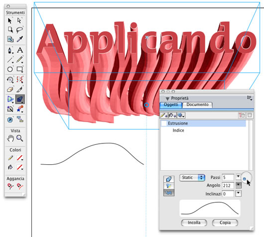 Tutoria estrusione oggetti 3d freehand mx