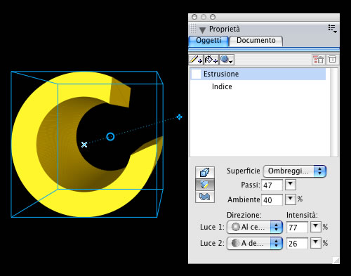 Tutoria estrusione oggetti 3d freehand mx