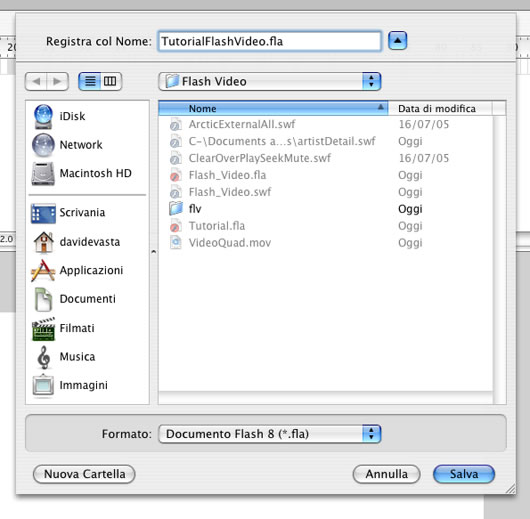 Tutorial video flash 8 cue points