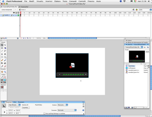 Tutorial video flash 8 cue points
