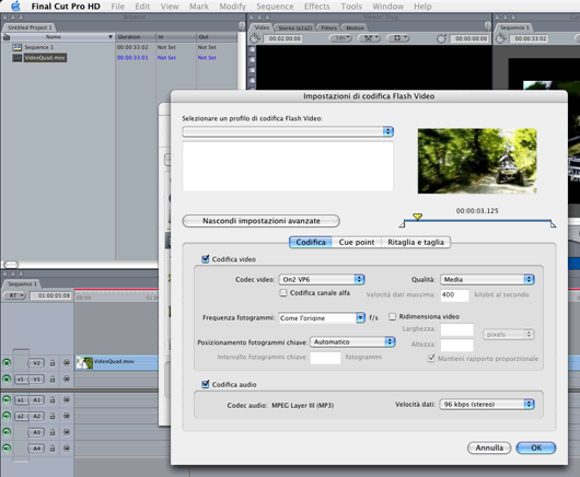 Tutorial video flash 8 cue points