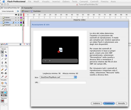 Tutorial video flash 8 cue points