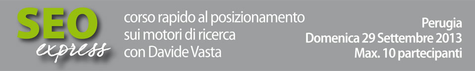 corso seo posizionamento motori ricerca ottimizzazione web contenuti search engine optimization