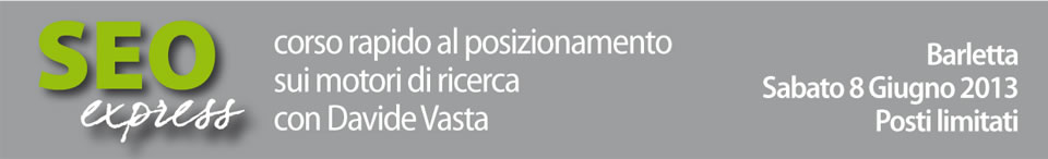 corso seo posizionamento motori ricerca ottimizzazione web contenuti search engine optimization