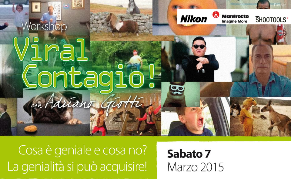 workshop creare video virali video pubblicità marketing contagio virale